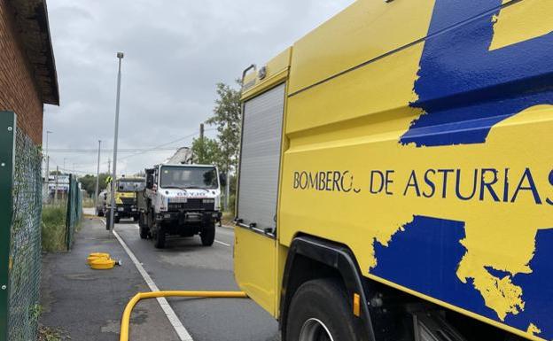 Sofocan el incendio de una vivienda de Llanera