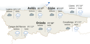 Grandes claros durante la mayor parte de la jornada del miércoles
