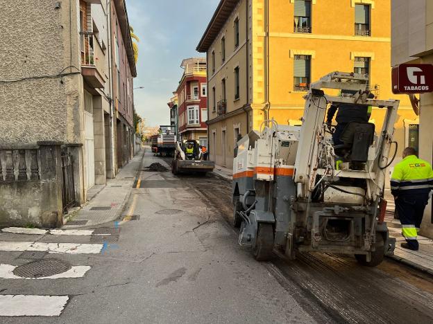 Mejoras en la calle Pedro Alonso