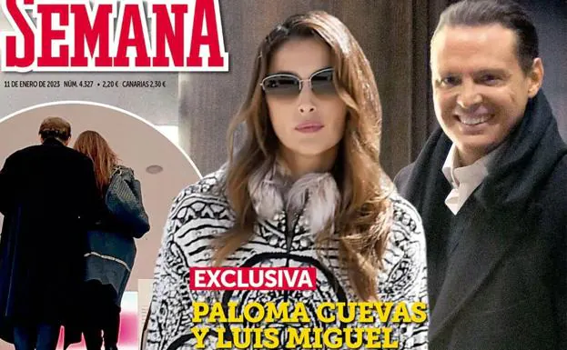Las imágenes que confirman la relación entre Paloma Cuevas y Luis Miguel