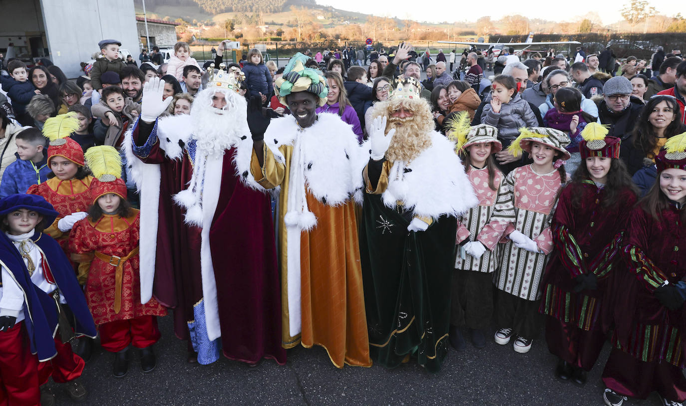 El impresionante recibimiento de Sus Majestades a La Morgal