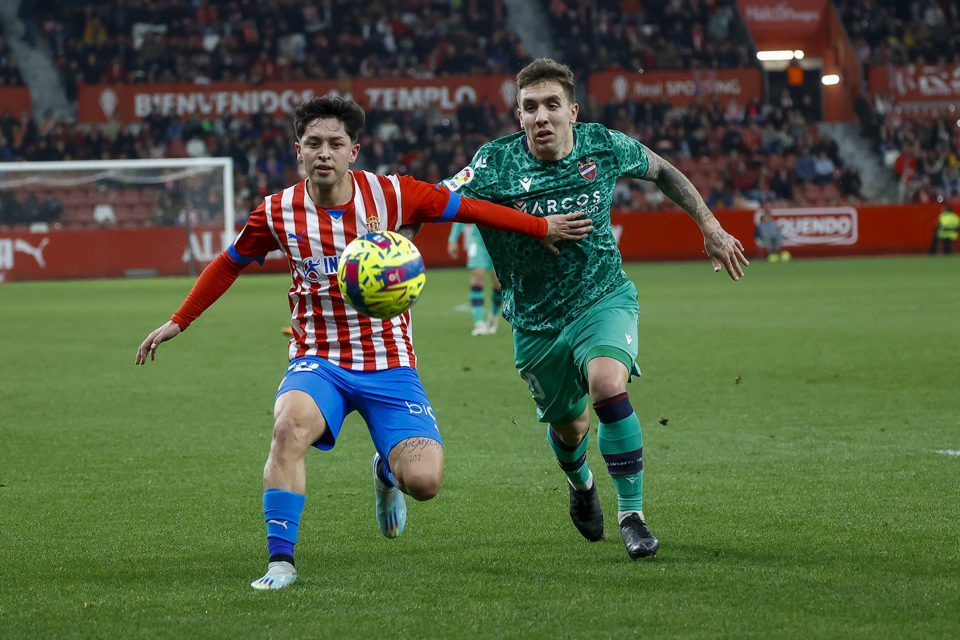 Las mejores jugadas del Sporting - Levante