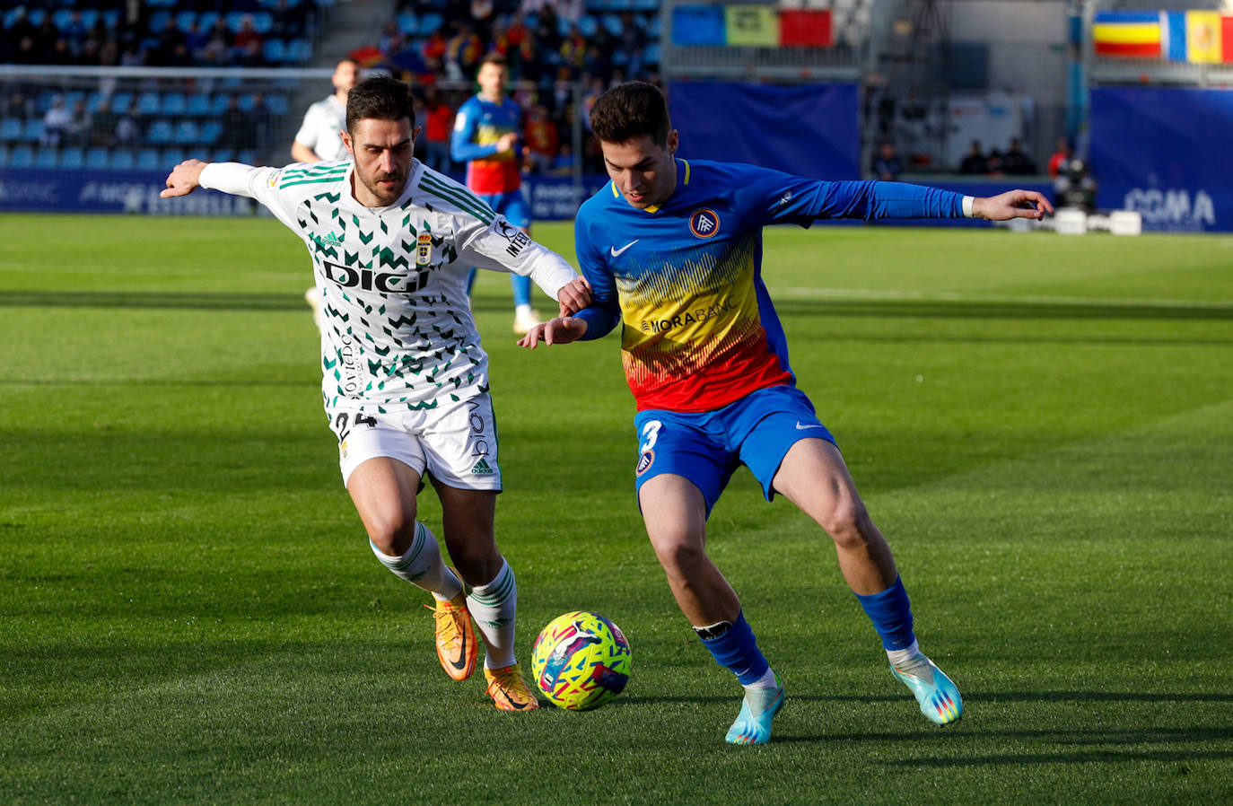 Las mejores imágenes del Andorra - Real Oviedo