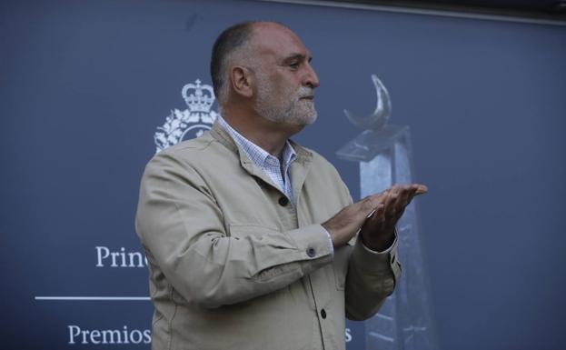 José Andrés, premio a fuego lento