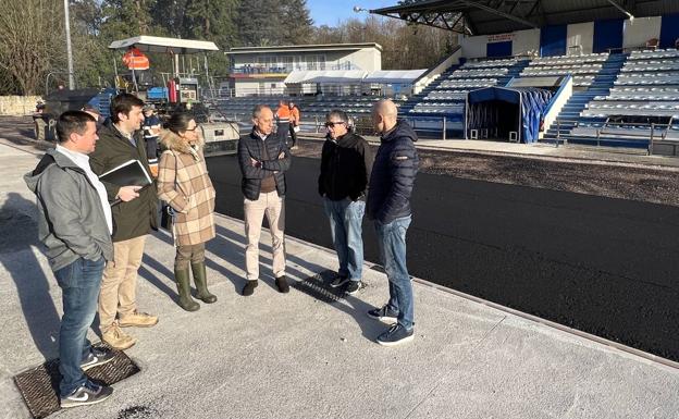 El Atlético de Lugones entrenará en las instalaciones de La Morgal, El Berrón y Noreña hasta que finalicen las obras en La Cebera