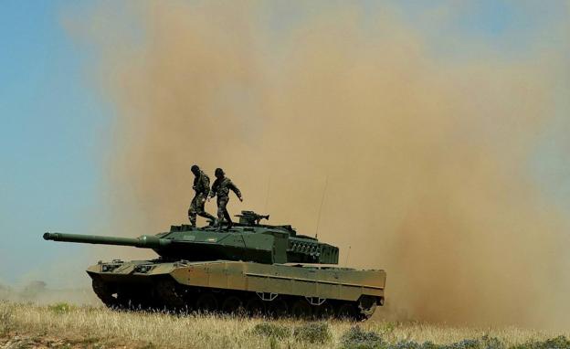 Dos de cada tres tanques Leopard que tiene España están fabricados en Trubia