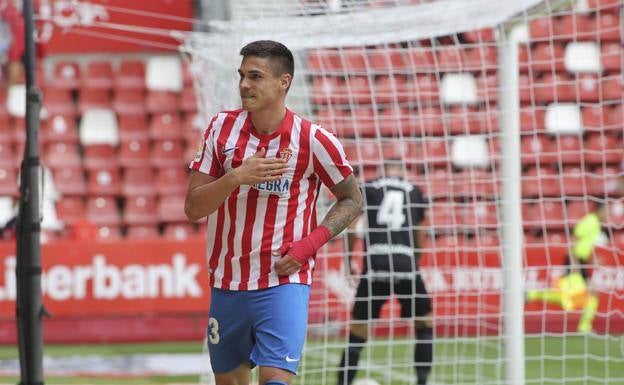 El Valladolid tantea a Djuka, pero el Sporting y el jugador cierran la puerta