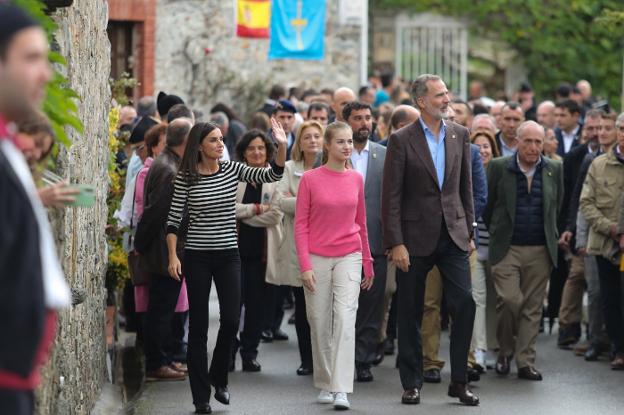 Leonor celebra en Madrid los 55 del Rey