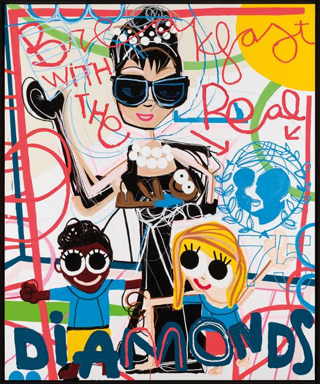 'Desayuno' con Audrey solidario y artístico