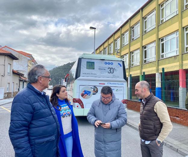 Vox Asturias denuncia el estado «lamentable» del colegio de La Arena