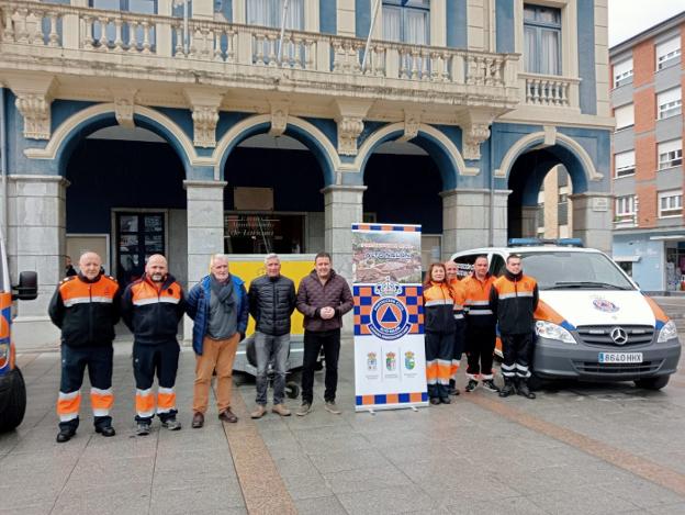 Laviana, Sobrescobio y Caso se unen para crear el equipo de Protección Civil del Alto Nalón