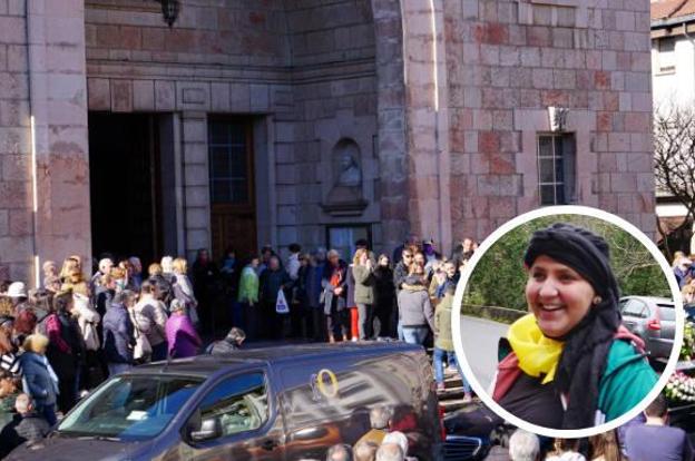 Cangas de Onís llora a la joven Andrea Alonso, un «ejemplo de voluntad»