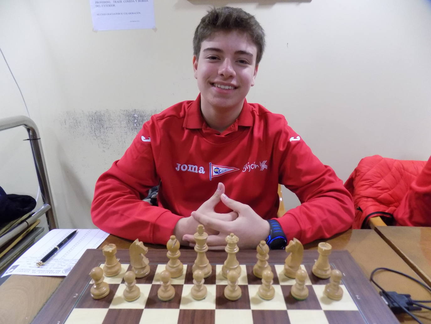 Iván Patón, campeón de Asturias sub 16