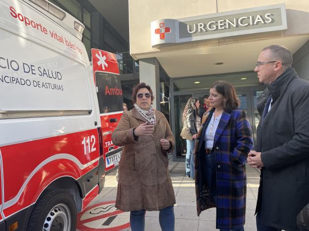 El Nalón estrena su cuarta ambulancia de 24 horas, que dará cobertura a 68.000 vecinos