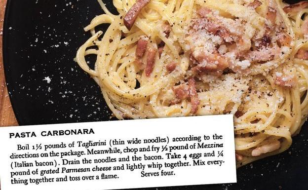 La carbonara no existe