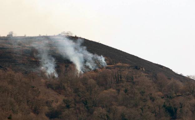 Los incendios no dan tregua en Asturias con casi veinte focos distintos en las últimas doce horas