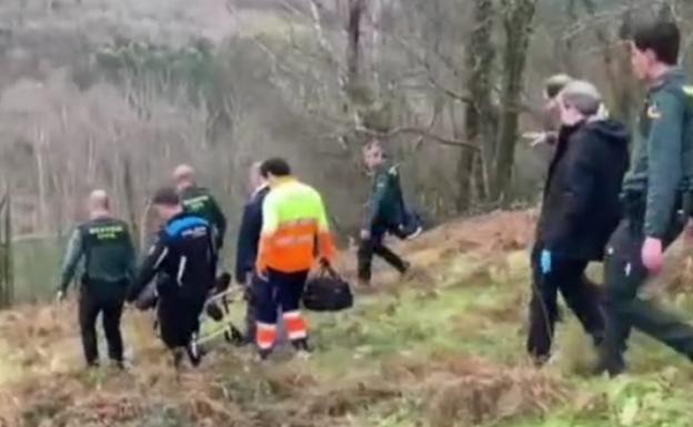 La Guardia Civil encuentra a un allandés desaparecido en medio de un bosque