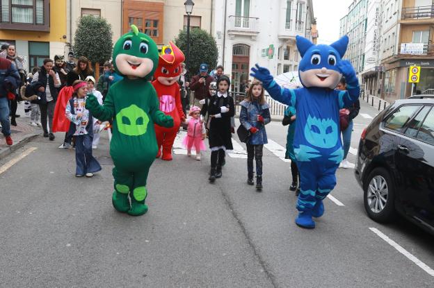 Los personajes infantiles, protagonistas en Noreña