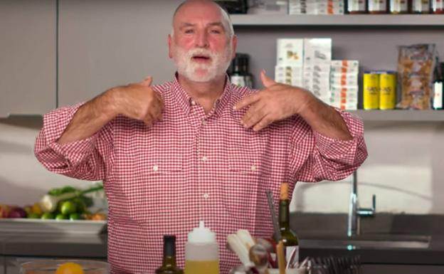 La receta al microondas que José Andrés aprendió de su hija Lucía con la que podrás ahorrar agua