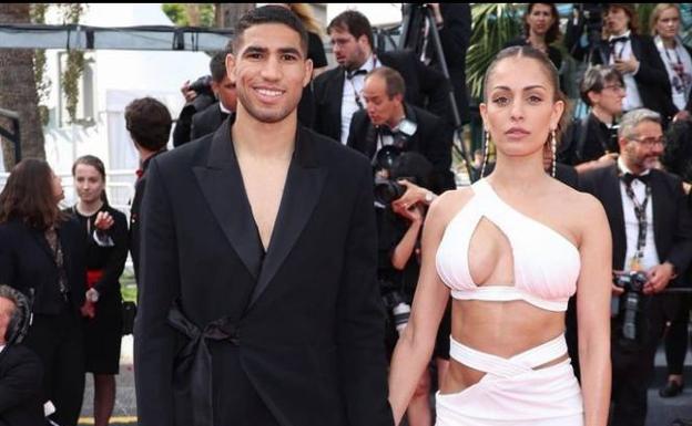 Achraf Hakimi acude sin Hiba Abouk a los 'The Best' tras ser acusado de presunta violación
