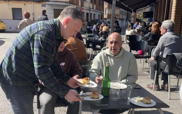 San Martín ofreció quince propuestas de tortilla de patatas el fin de semana