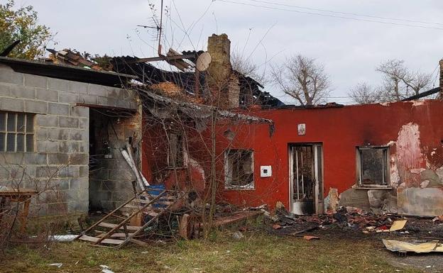 Arde una vivienda abandonada de Romadorio sin provocar heridos