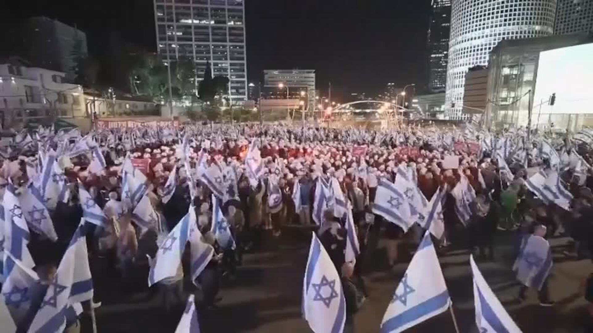 Nuevas protestas en Israel contra el gobierno de Netanyahu y el recorte ...
