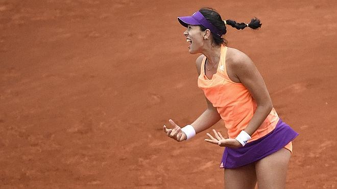 Muguruza sigue su ascenso y ya está en cuartos