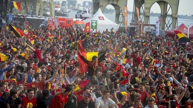 Muere un hincha belga celebrando la victoria de su selección