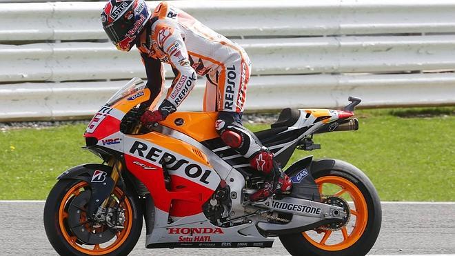 Márquez ya busca el 'match ball'