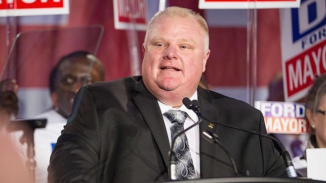 Rob Ford se retira de la campaña a la Alcaldía de Toronto