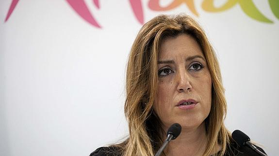 Susana Díaz dice que cualquier persona imputada tendrá que dejar el escaño