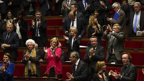 El Parlamento francés pide reconocer el Estado palestino