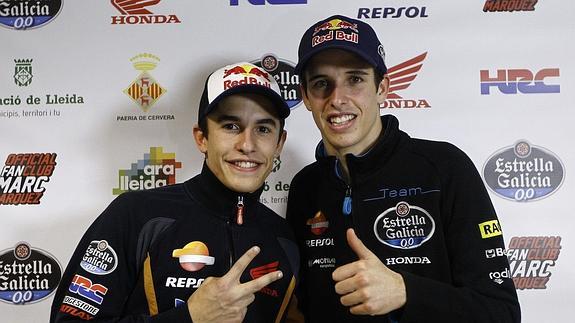 Marc Márquez lidera un Mundial en familia