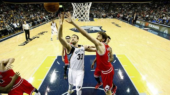 Los hermanos Gasol, incluidos por ahora en el 'All Star'