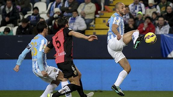 El Almería sorprende en La Rosaleda