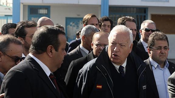 Margallo pedirá a Israel que avance hacia el fin del bloqueo de Gaza