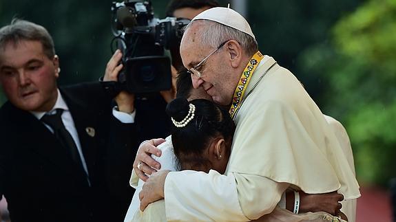 La niña filipina que inspiró al Papa