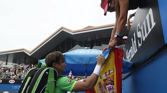 David Ferrer vence a Stajovsky y avanza a la tercera ronda