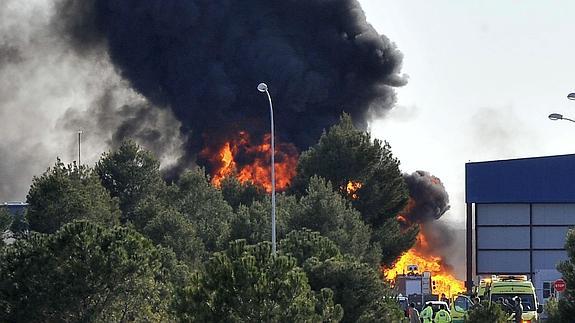 Diez muertos y 21 heridos al estrellarse un avión griego de la OTAN en Albacete