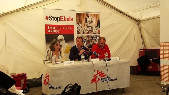 MSF critica la falta de «voluntad política» internacional contra el ébola