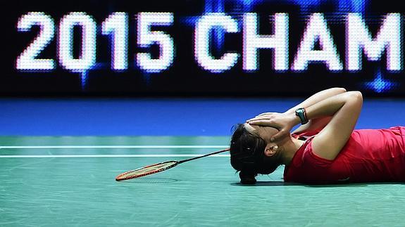 Carolina Marín gana el Wimbledom del bádminton