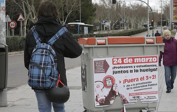 Barricadas y cortes de tráfico en la huelga estudiantil contra el 3+2