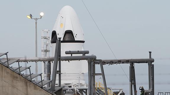 La nave SpaceX probará el 'botón de eyección' para astronautas