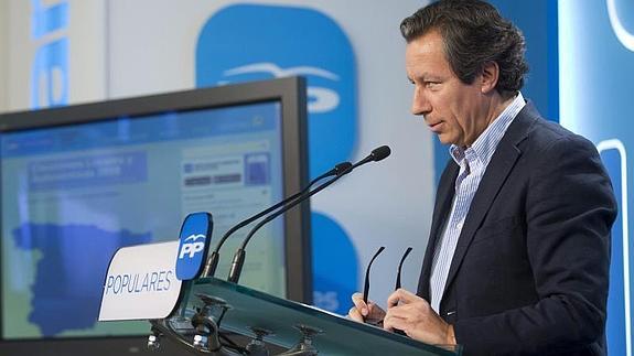 Floriano recalca que el PSOE «está en el subsuelo»