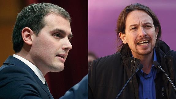 Podemos y Ciudadanos erosionan el bipartidismo
