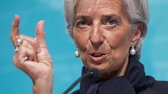 Lagarde, «confiada» en que Grecia pagará este viernes al FMI