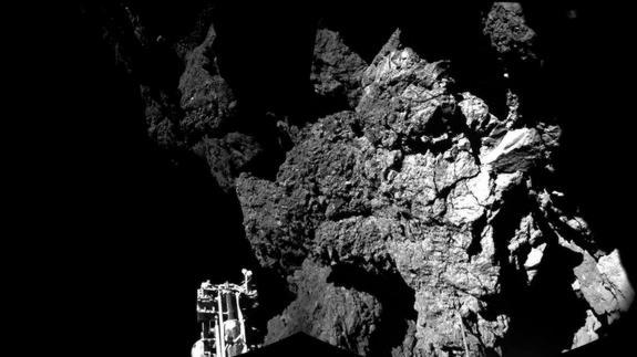 El robot espacial 'Philae' vuelve a salir de su silencio