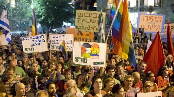 Miles de personas piden en Israel el fin del «terrorismo judío»