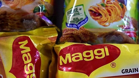 La India reclama 90 millones de euros a Nestlé por exceso de plomo en sus noodles